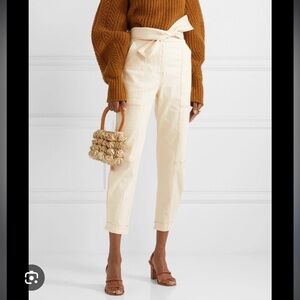 Ulla Johnson Storm Jeans Blanc